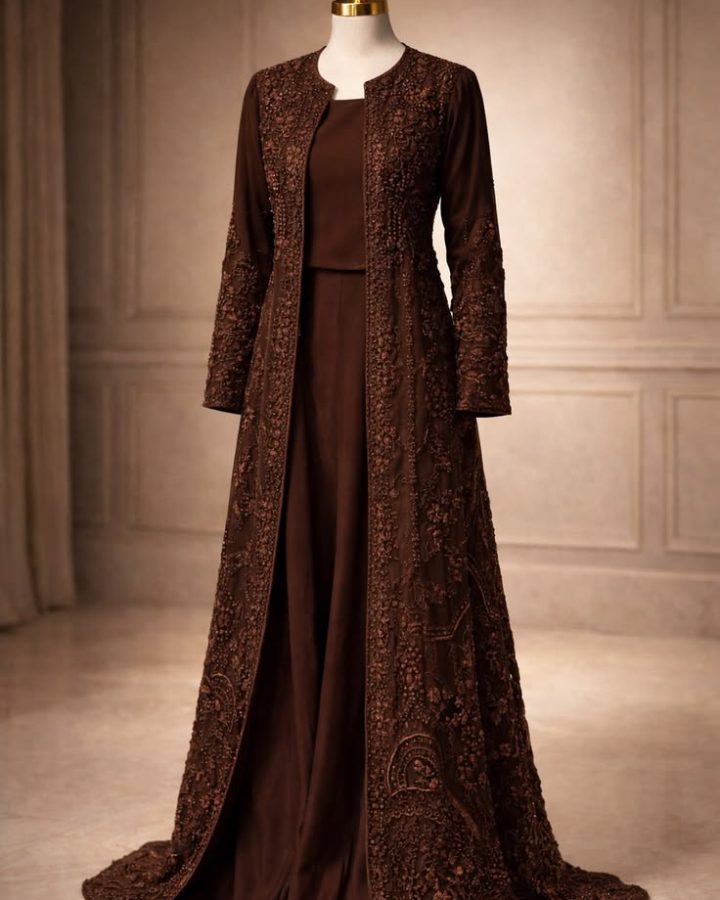 Silwary Brown Gown