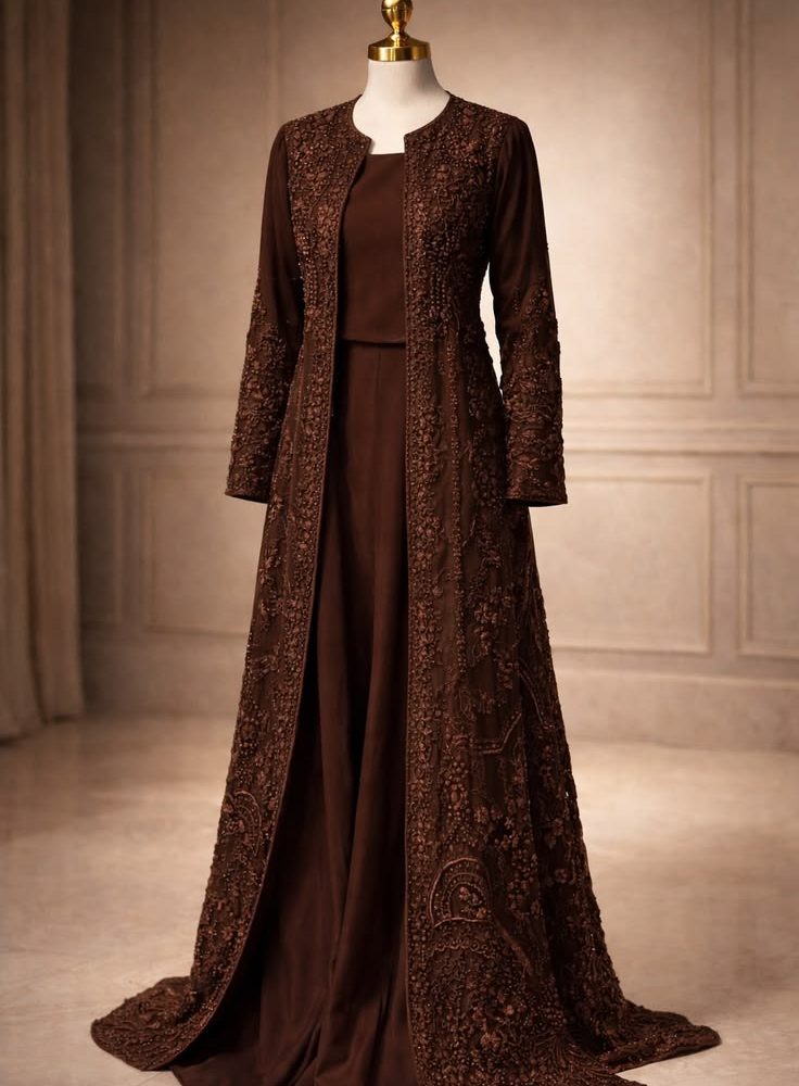 Silwary Brown Gown