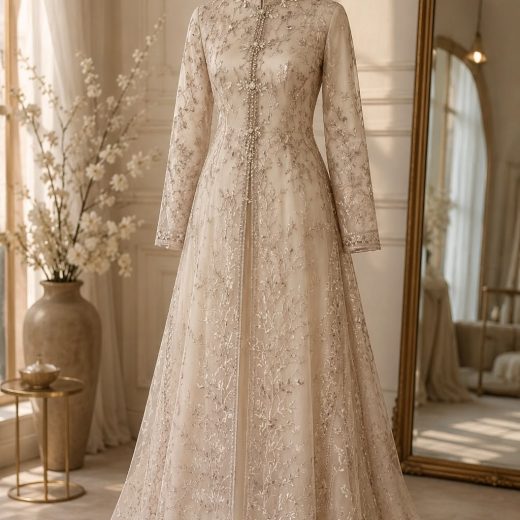 Princess White Gown