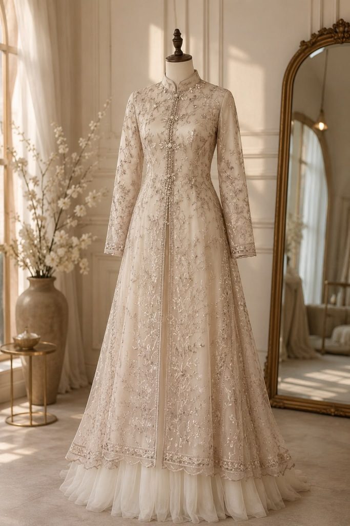 Princess White Gown