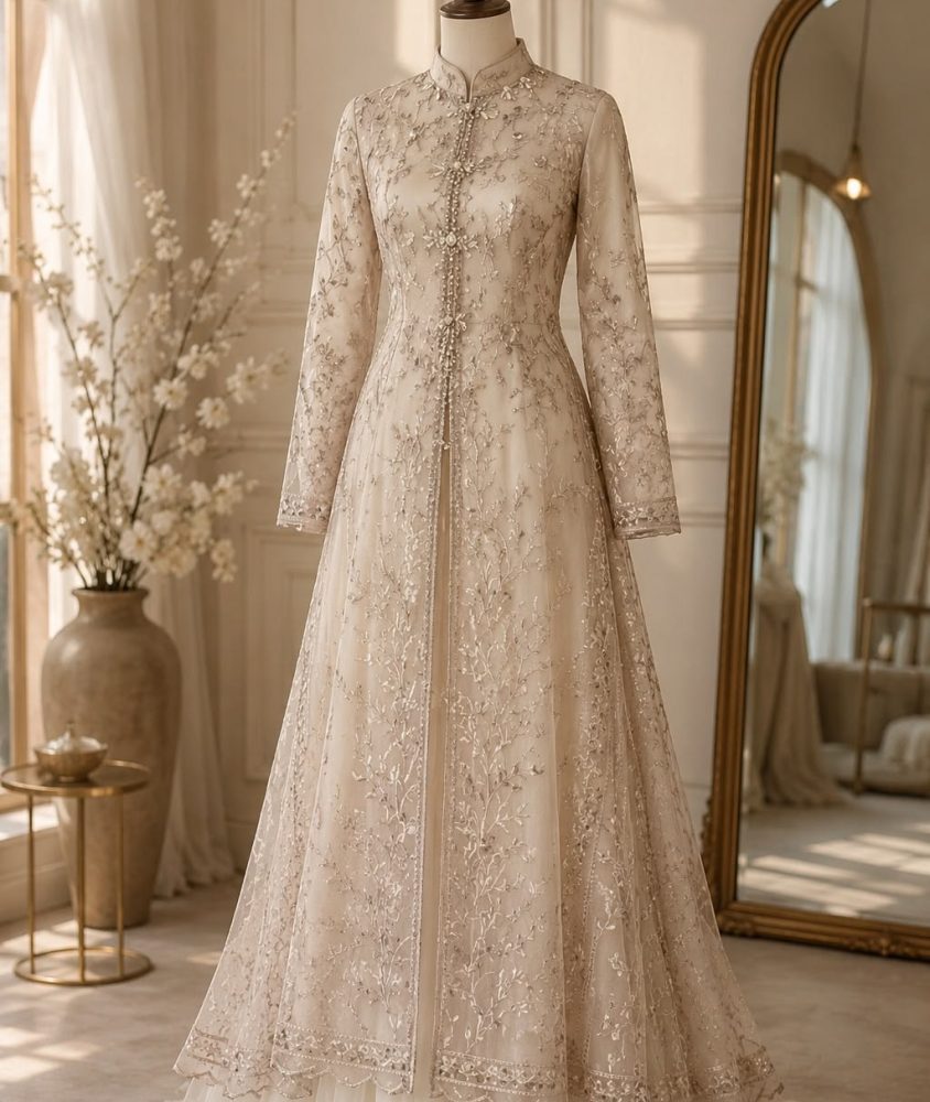 Princess White Gown